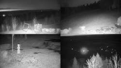 Sdružený snímek okolí chaty Myslivna