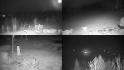 Sdružený snímek okolí chaty Myslivna