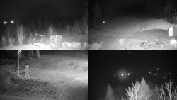 Sdružený snímek okolí chaty Myslivna