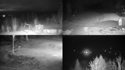 Sdružený snímek okolí chaty Myslivna