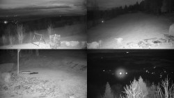 Sdružený snímek okolí chaty Myslivna