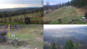 Chata Myslivna SKP Olomouc - Sdružený snímek okolí chaty Myslivna - 2.4.2026 v 07:30