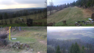 Chata Myslivna SKP Olomouc - Sdružený snímek okolí chaty Myslivna - 2.4.2026 v 08:00