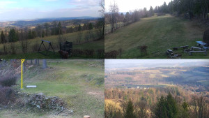 Chata Myslivna SKP Olomouc - Sdružený snímek okolí chaty Myslivna - 2.4.2026 v 17:01