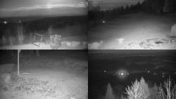 Sdružený snímek okolí chaty Myslivna