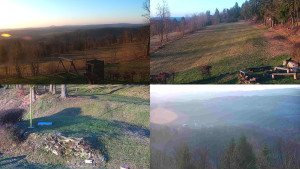 Chata Myslivna SKP Olomouc - Sdružený snímek okolí chaty Myslivna - 8.4.2026 v 06:30