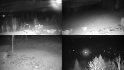 Sdružený snímek okolí chaty Myslivna