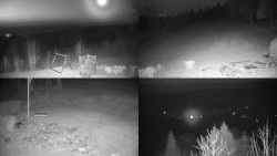 Sdružený snímek okolí chaty Myslivna