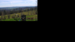 Sdružený snímek okolí chaty Myslivna