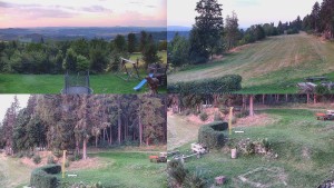 Myslivecká chata SKP Olomouc - Kompositfoto der Umgebung der Myslivna-Hütte - 31.7.2026 v 05:31 Myslivecká chata SKP Olomouc - Kompositfoto der Umgebung der Myslivna-Hütte - 31.7.2026 v 05:31