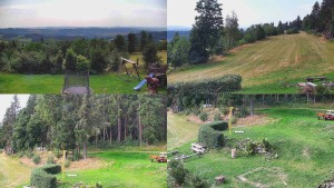 Myslivecká chata SKP Olomouc - Kompositfoto der Umgebung der Myslivna-Hütte - 31.7.2026 v 09:31 Myslivecká chata SKP Olomouc - Kompositfoto der Umgebung der Myslivna-Hütte - 31.7.2026 v 09:31