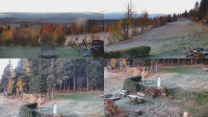 Myslivna Cottage SKP Olomouc - Composite photo of the surroundings of the Myslivna cabin - 30.10.2026 v 06:31 Myslivna Cottage SKP Olomouc - Composite photo of the surroundings of the Myslivna cabin - 30.10.2026 v 06:31