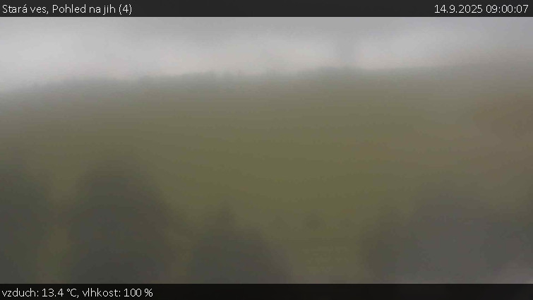 Stará ves - Pohled na jih (4) - 14.9.2025 v 09:00