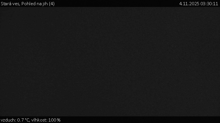 Stará ves - Pohled na jih (4) - 4.11.2025 v 03:30