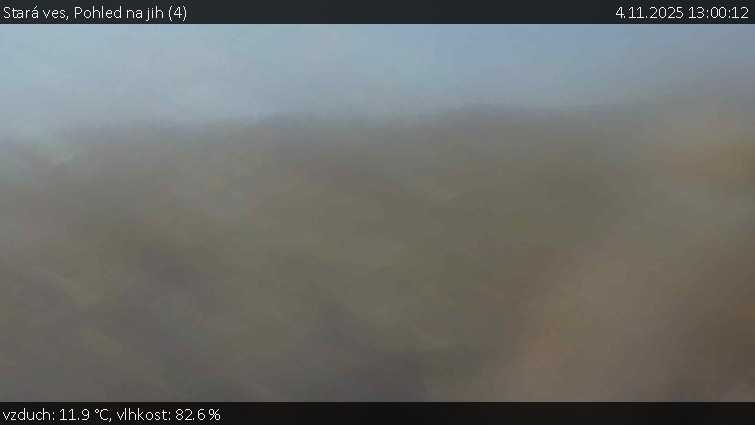 Stará ves - Pohled na jih (4) - 4.11.2025 v 13:00