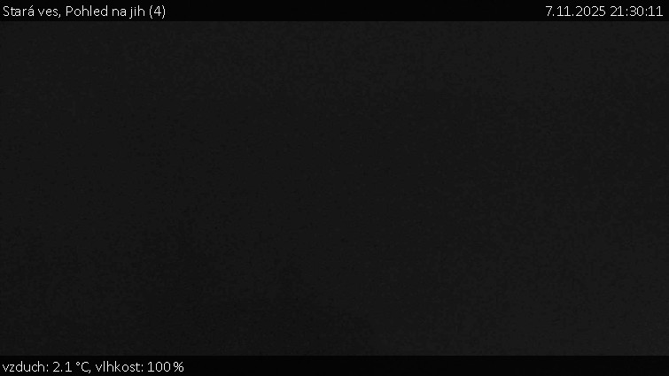 Stará ves - Pohled na jih (4) - 7.11.2025 v 21:30