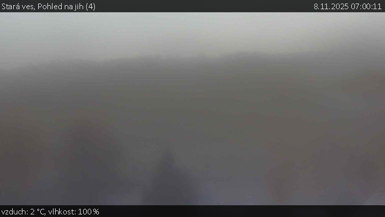 Stará ves - Pohled na jih (4) - 8.11.2025 v 07:00