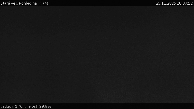 Stará ves - Pohled na jih (4) - 25.11.2025 v 20:00