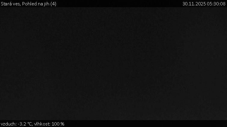 Stará ves - Pohled na jih (4) - 30.11.2025 v 05:30