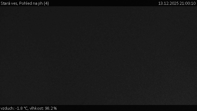Stará ves - Pohled na jih (4) - 13.12.2025 v 21:00