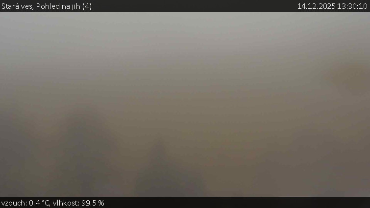 Stará ves - Pohled na jih (4) - 14.12.2025 v 13:30