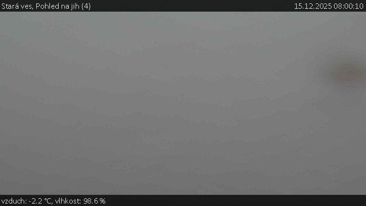 Stará ves - Pohled na jih (4) - 15.12.2025 v 08:00