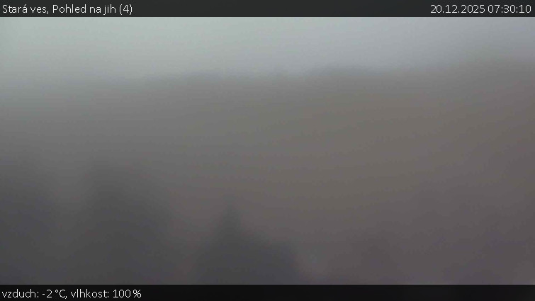 Stará ves - Pohled na jih (4) - 20.12.2025 v 07:30