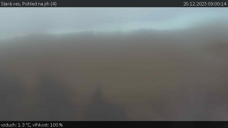 Stará ves - Pohled na jih (4) - 20.12.2025 v 09:00