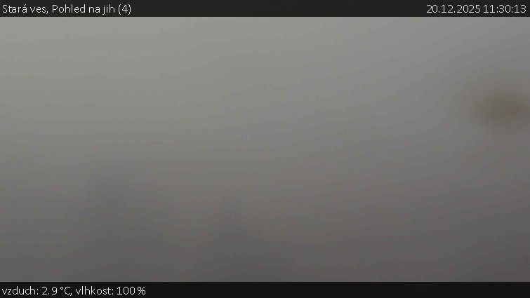 Stará ves - Pohled na jih (4) - 20.12.2025 v 11:30