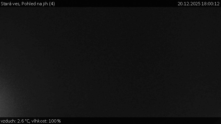 Stará ves - Pohled na jih (4) - 20.12.2025 v 18:00