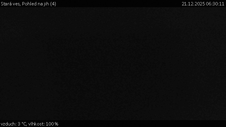 Stará ves - Pohled na jih (4) - 21.12.2025 v 06:30