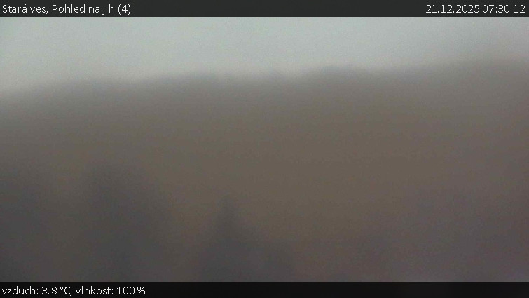 Stará ves - Pohled na jih (4) - 21.12.2025 v 07:30