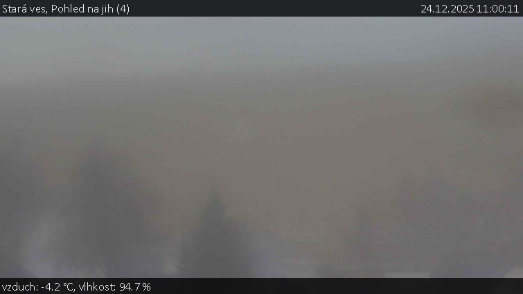 Stará ves - Pohled na jih (4) - 24.12.2025 v 11:00
