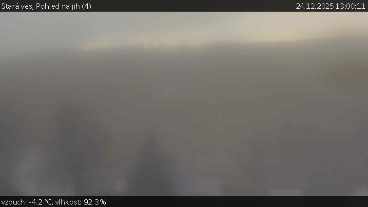 Stará ves - Pohled na jih (4) - 24.12.2025 v 13:00