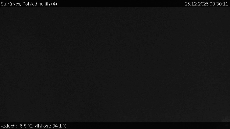 Stará ves - Pohled na jih (4) - 25.12.2025 v 00:30