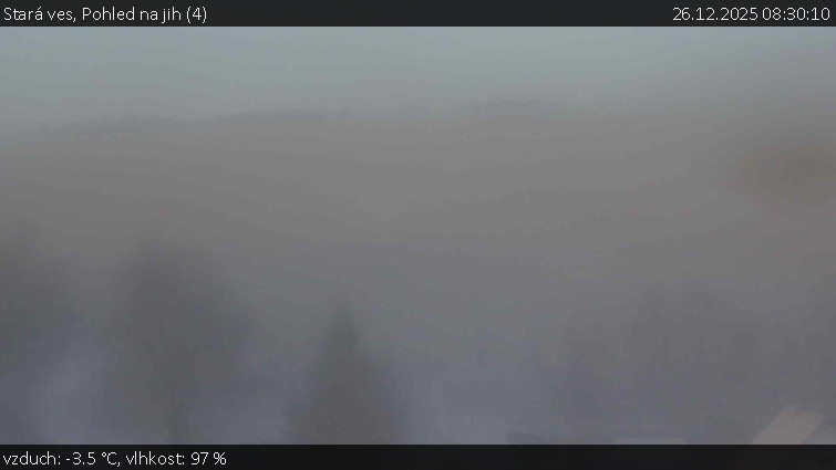 Stará ves - Pohled na jih (4) - 26.12.2025 v 08:30