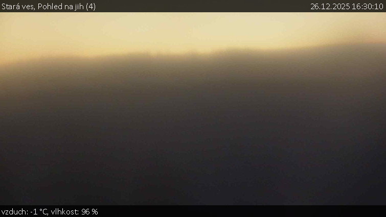 Stará ves - Pohled na jih (4) - 26.12.2025 v 16:30