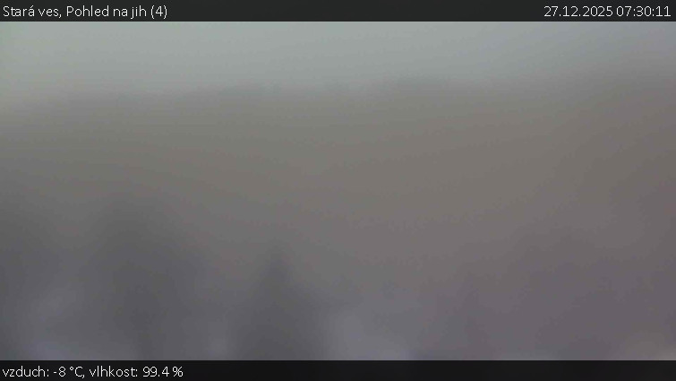 Stará ves - Pohled na jih (4) - 27.12.2025 v 07:30