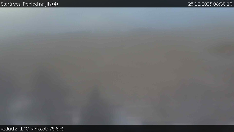 Stará ves - Pohled na jih (4) - 28.12.2025 v 08:30