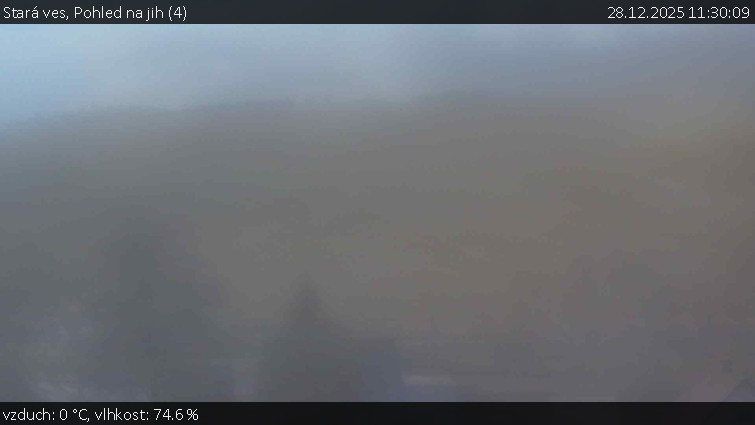 Stará ves - Pohled na jih (4) - 28.12.2025 v 11:30