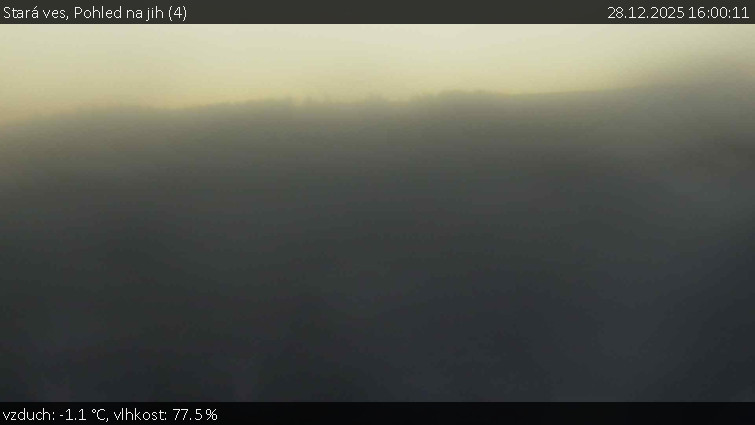 Stará ves - Pohled na jih (4) - 28.12.2025 v 16:00