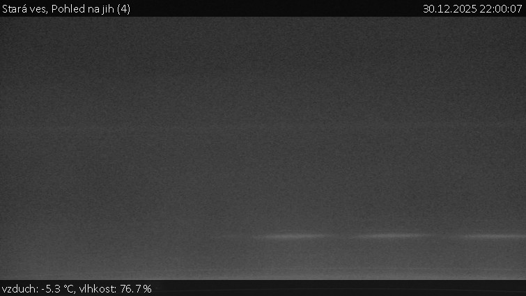Stará ves - Pohled na jih (4) - 30.12.2025 v 22:00