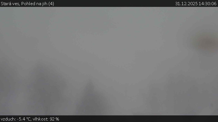 Stará ves - Pohled na jih (4) - 31.12.2025 v 14:30