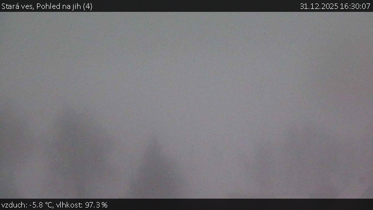 Stará ves - Pohled na jih (4) - 31.12.2025 v 16:30