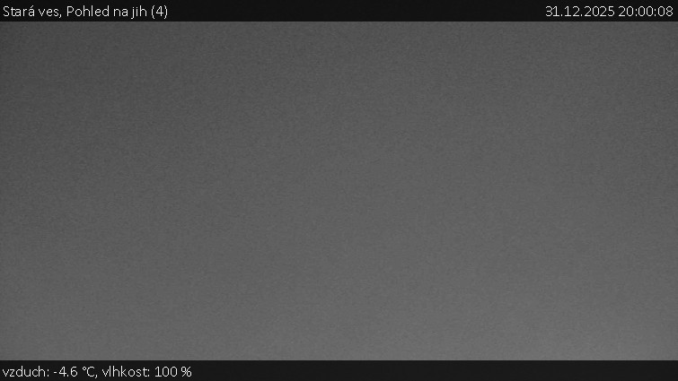 Stará ves - Pohled na jih (4) - 31.12.2025 v 20:00