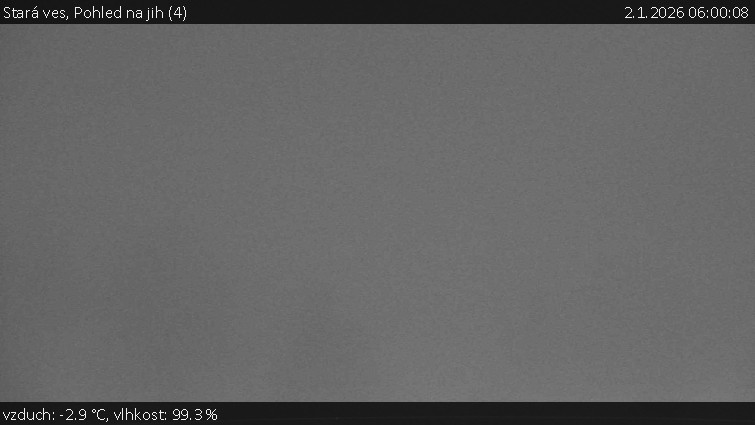 Stará ves - Pohled na jih (4) - 2.1.2026 v 06:00