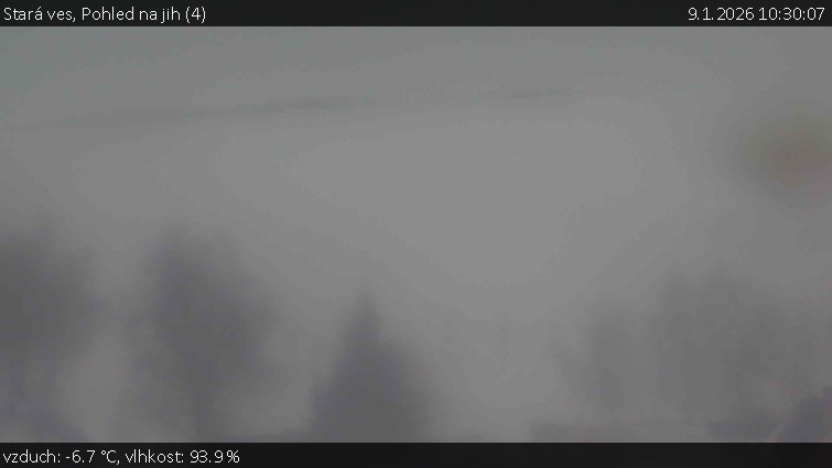 Stará ves - Pohled na jih (4) - 9.1.2026 v 10:30