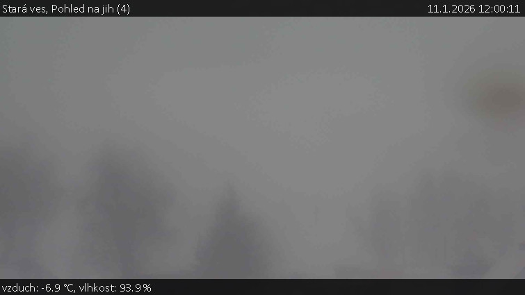 Stará ves - Pohled na jih (4) - 11.1.2026 v 12:00