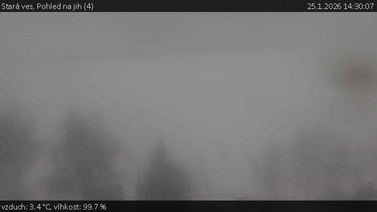 Stará ves - Pohled na jih (4) - 25.1.2026 v 14:30