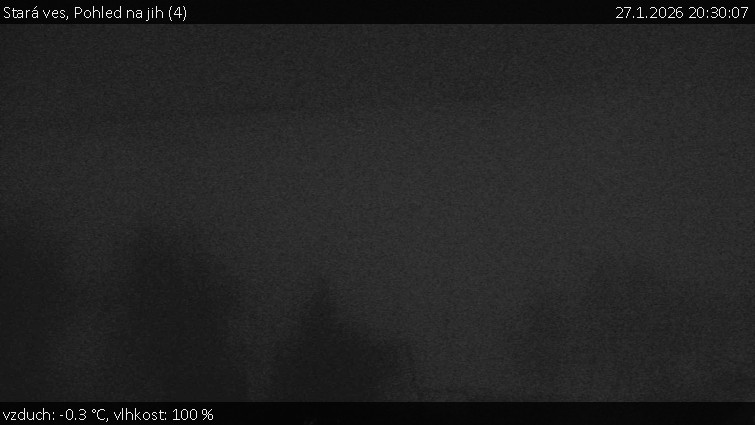 Stará ves - Pohled na jih (4) - 27.1.2026 v 20:30